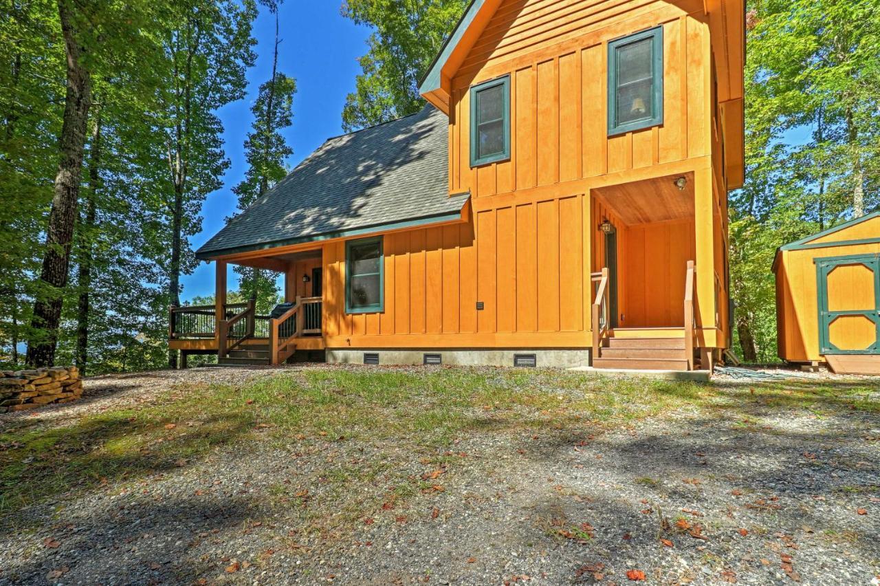 Secluded Bryson City Hideaway With Mountain Views! Exterior photo